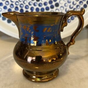 Allertons England Lustreware creamer jug